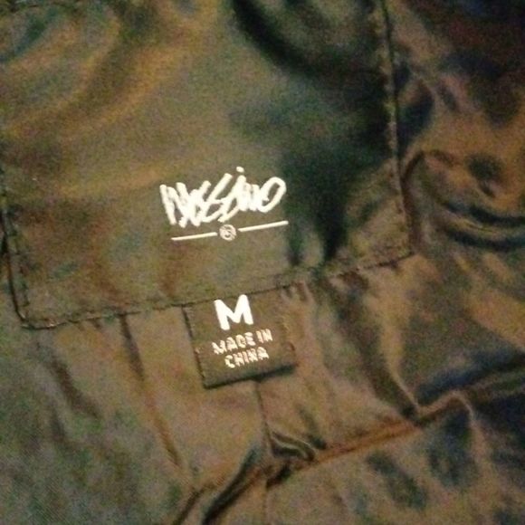 Mossimo gray and black sweater Moto jacket size Medium - Picture 10 of 14